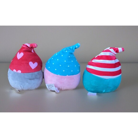 Set Of Three 5” Gnome Squishmallows Maddox, Norma, and Gianni - Picture 5 of 11